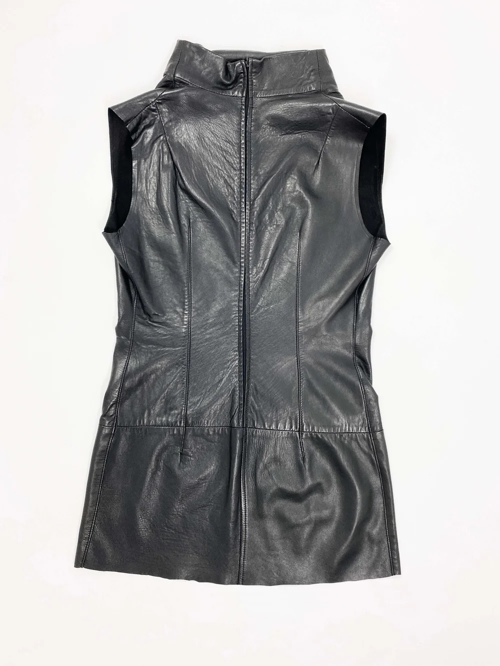 トップス ANN DEMEULEMEESTER leather vest silver Ann Demeulemeester for Men FW25 | H.LORENZO - Los Angeles